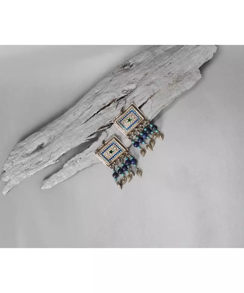 Sangeeta Boochra Silver Earrings
