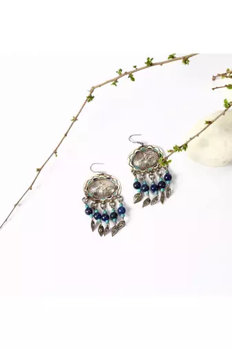 Sangeeta Boochra Silver Earrings