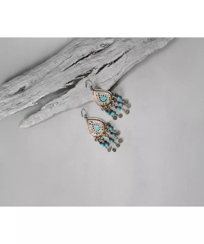Sangeeta Boochra Silver Earrings