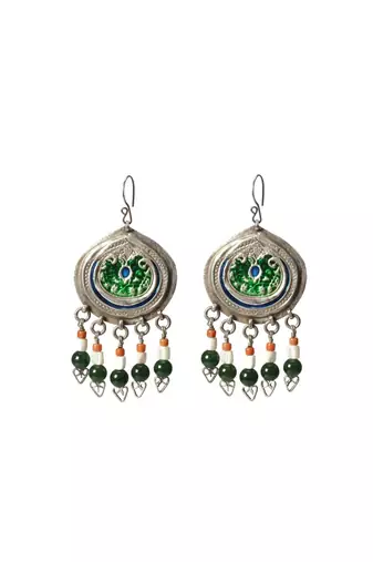 Sangeeta Boochra Silver Earrings