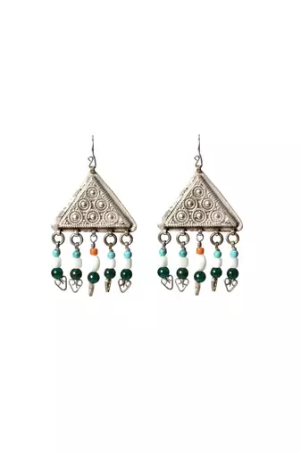 Sangeeta Boochra Silver Earrings