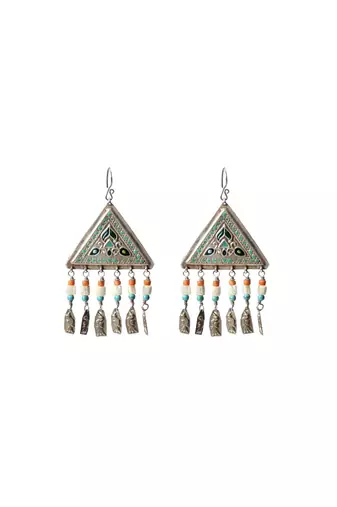 Sangeeta Boochra Silver Earrings