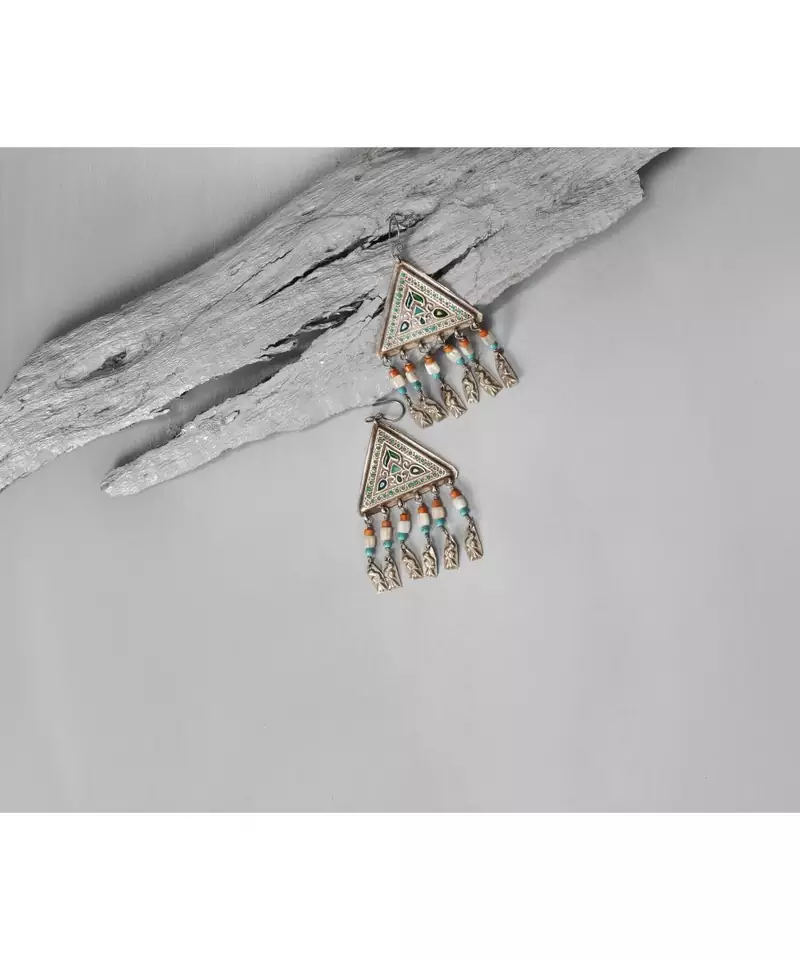 Sangeeta Boochra Silver Earrings