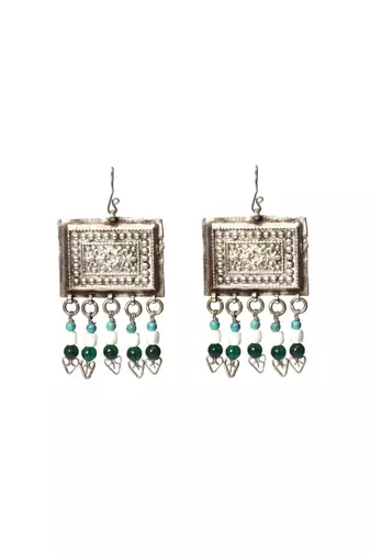 Sangeeta Boochra Silver Earrings