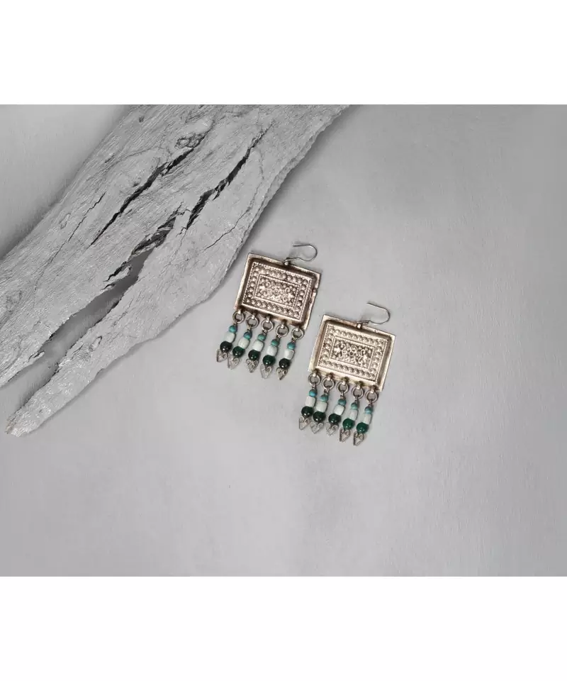 Sangeeta Boochra Silver Earrings