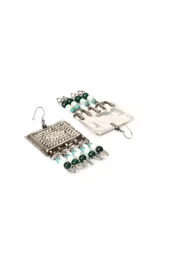 Sangeeta Boochra Silver Earrings