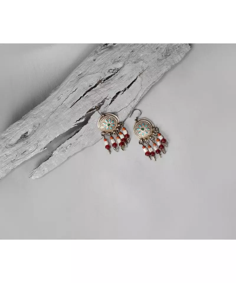 Sangeeta Boochra Silver Earrings