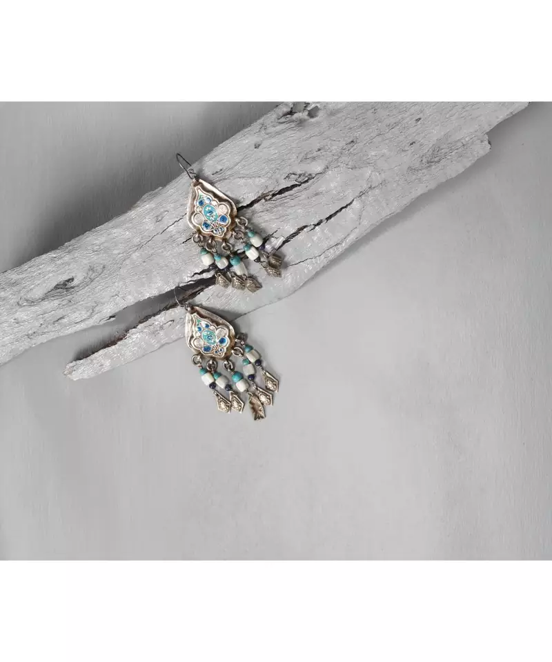 Sangeeta Boochra Silver Earrings