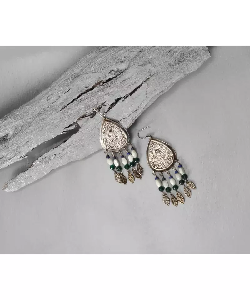 Sangeeta Boochra Silver Earrings