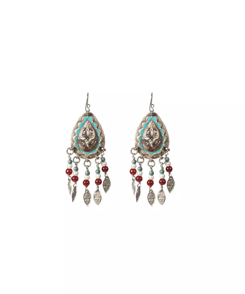 Sangeeta Boochra Silver Earrings