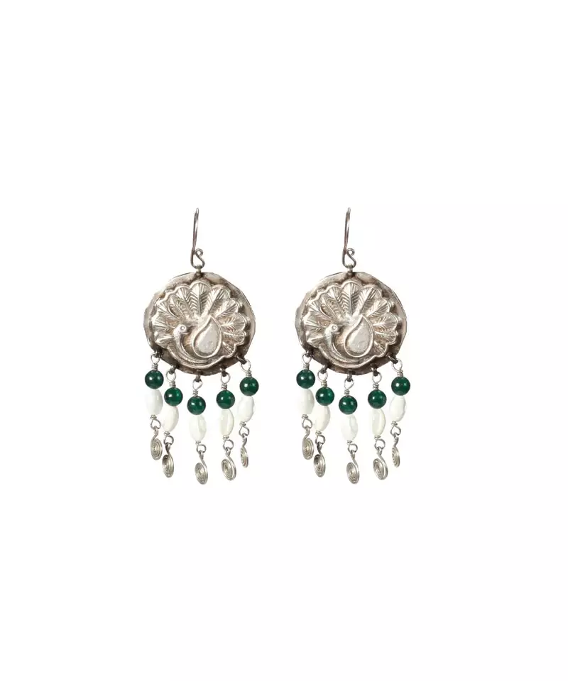 Sangeeta Boochra Silver Earrings