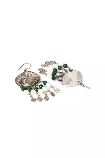 Sangeeta Boochra Silver Earrings