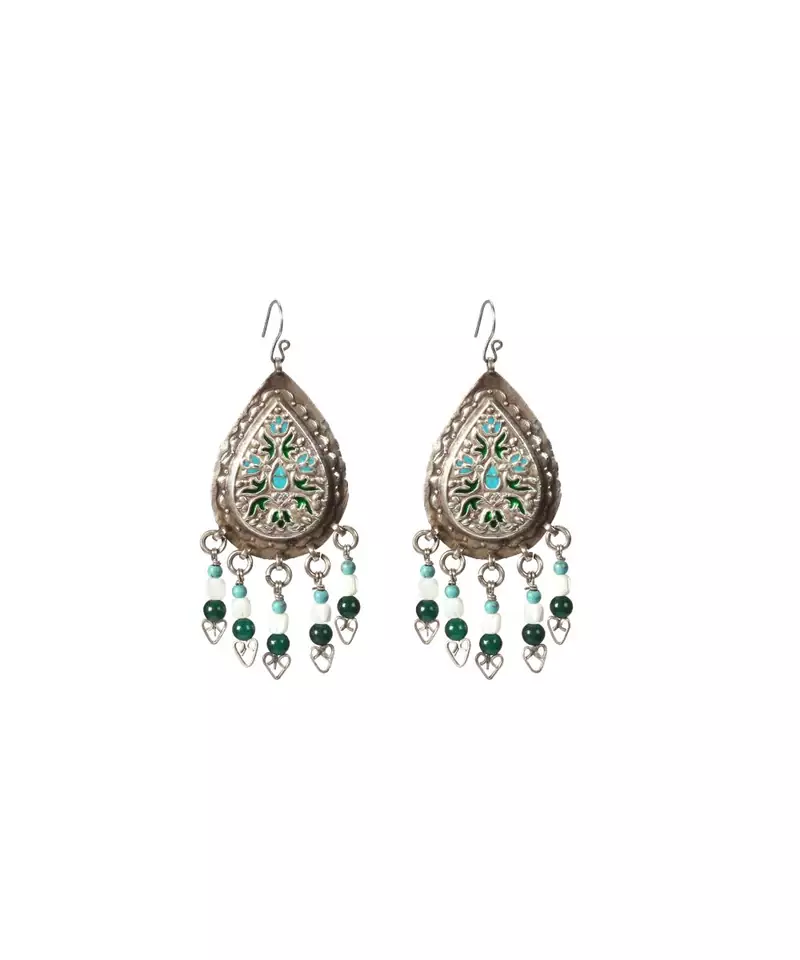 Sangeeta Boochra Silver Earrings