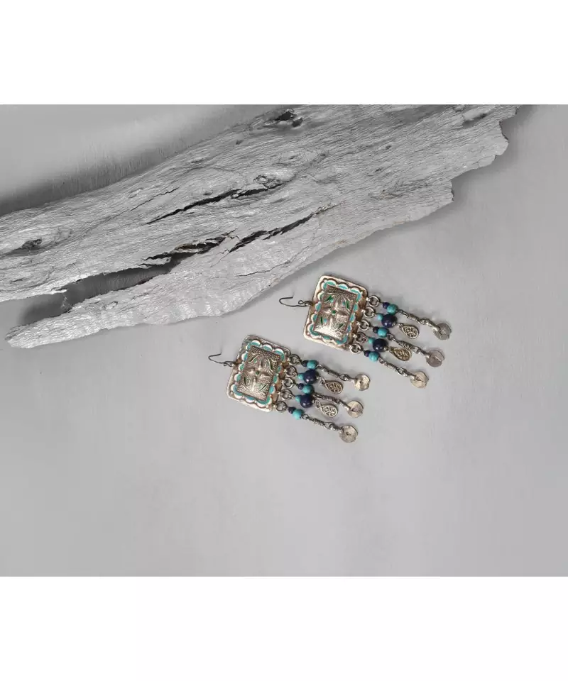 Sangeeta Boochra Silver Earrings