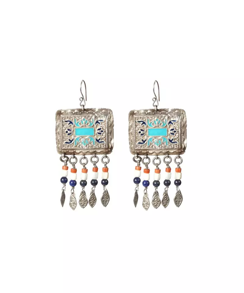 Sangeeta Boochra Silver Earrings