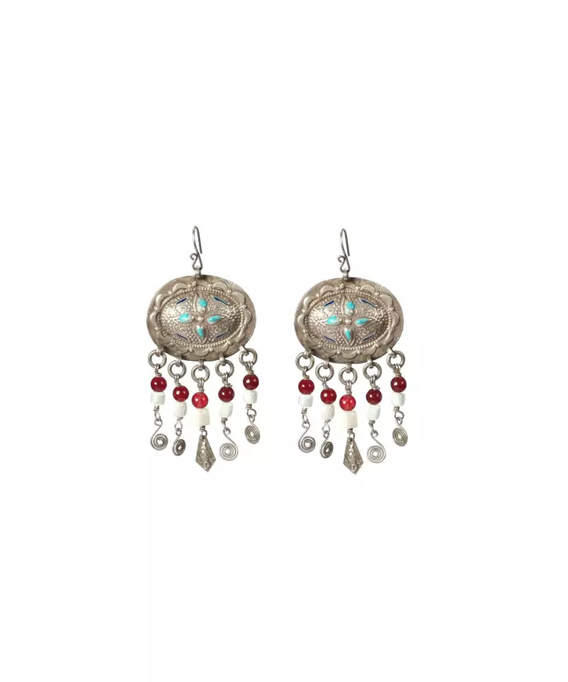 Sangeeta Boochra Silver Earrings