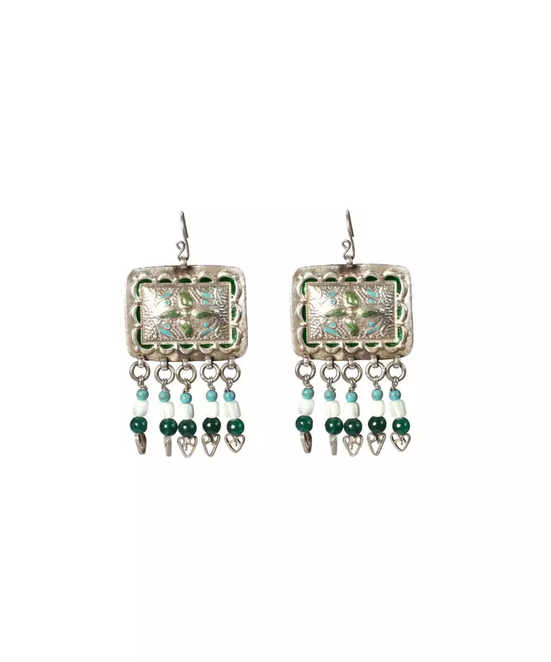 Sangeeta Boochra Silver Earrings