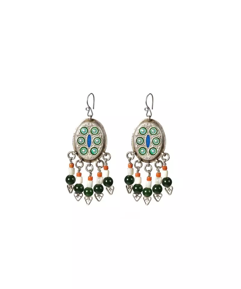 Sangeeta Boochra Silver Earrings