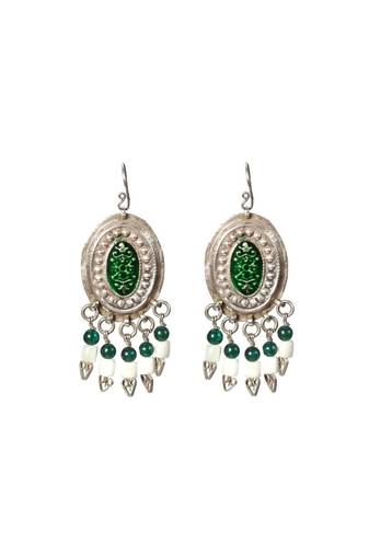 Sangeeta Boochra Silver Earrings