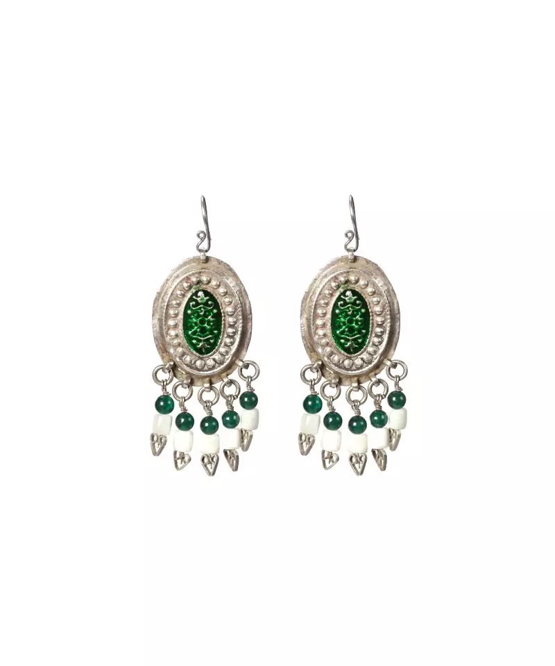 Sangeeta Boochra Silver Earrings