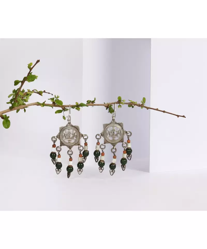 Sangeeta Boochra Silver Earrings