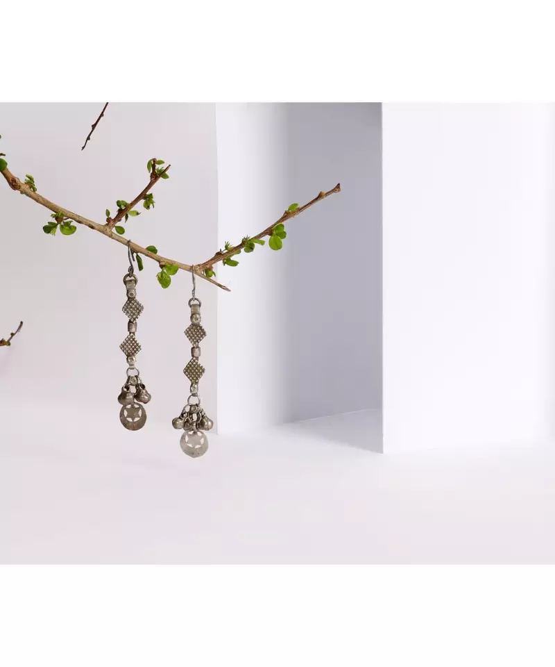 Sangeeta Boochra Silver Earrings