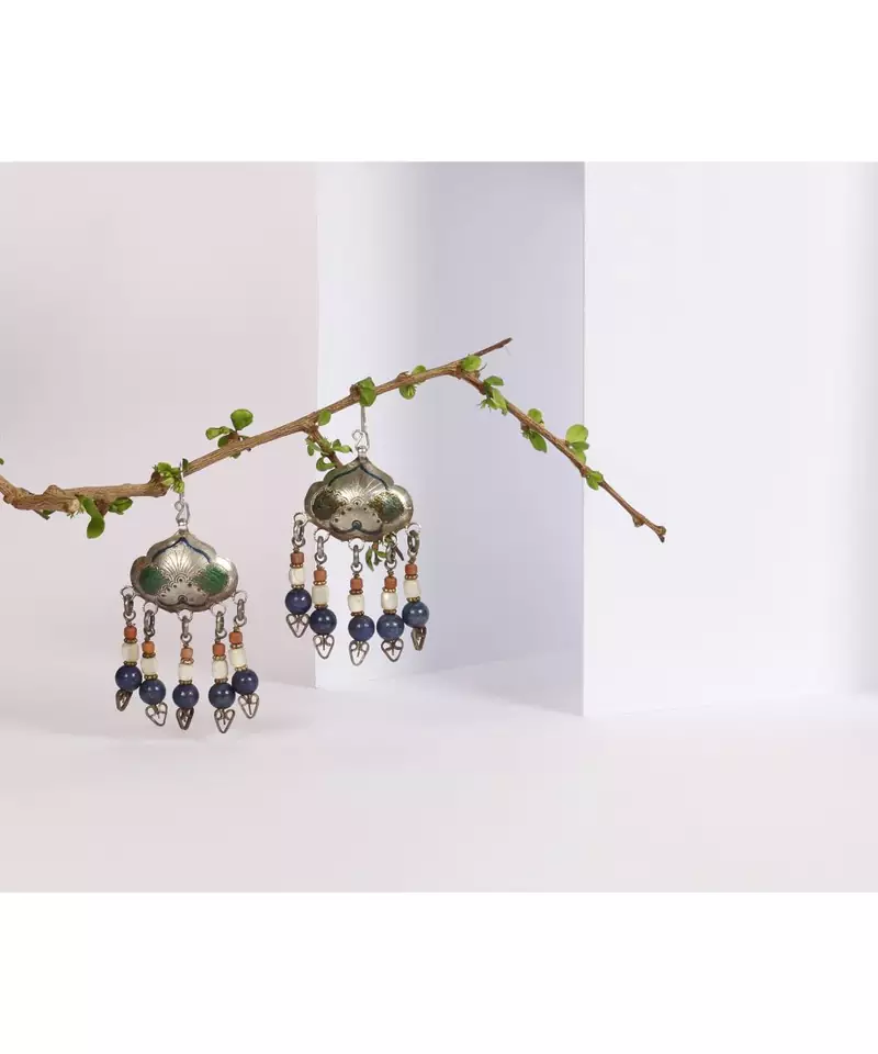 Sangeeta Boochra Silver Earrings
