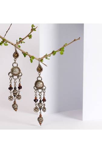 Sangeeta Boochra Silver Earrings