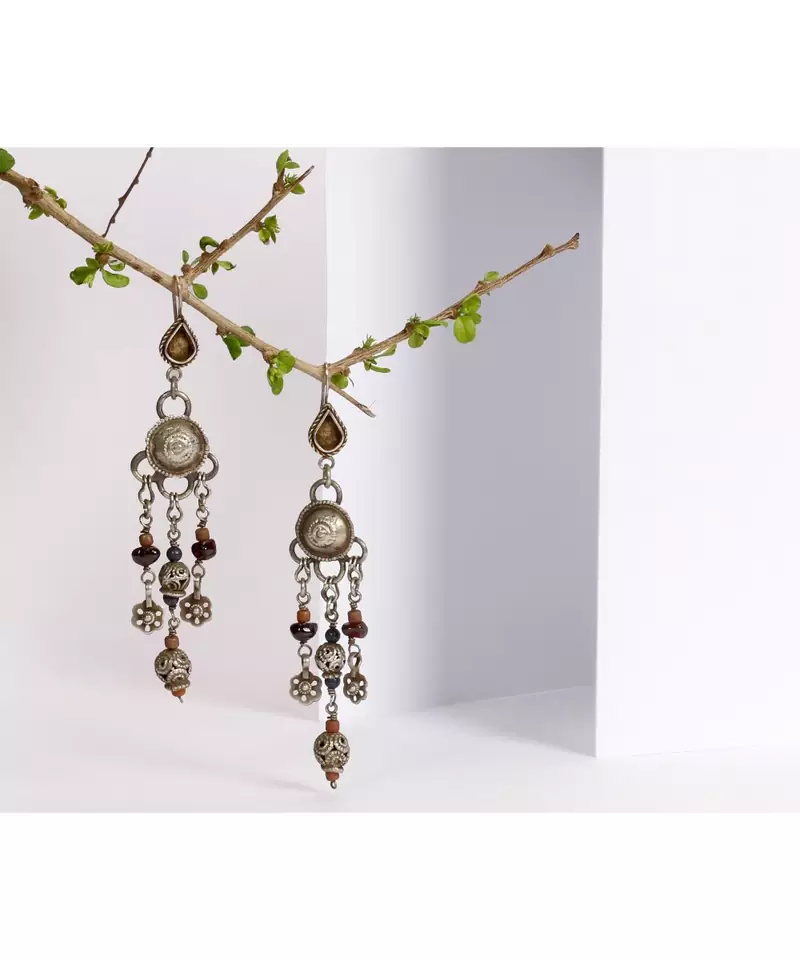 Sangeeta Boochra Silver Earrings