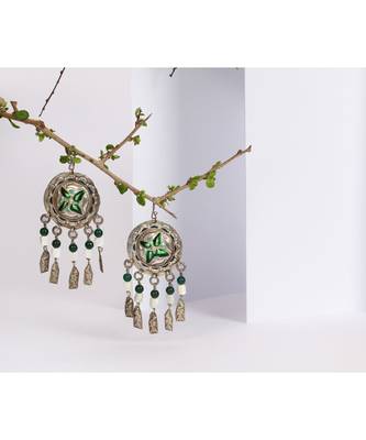 Sangeeta Boochra Silver Earrings 1