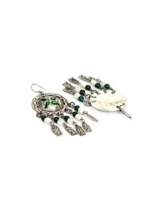 Sangeeta Boochra Silver Earrings 3
