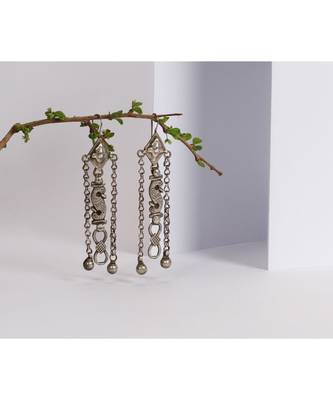 Sangeeta Boochra Silver Earrings 1