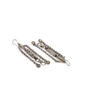 Sangeeta Boochra Silver Earrings 3