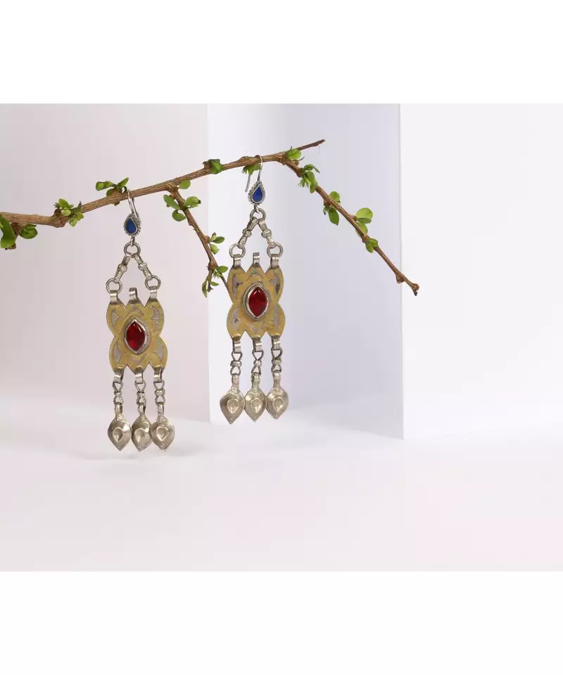 Sangeeta Boochra Silver Earrings