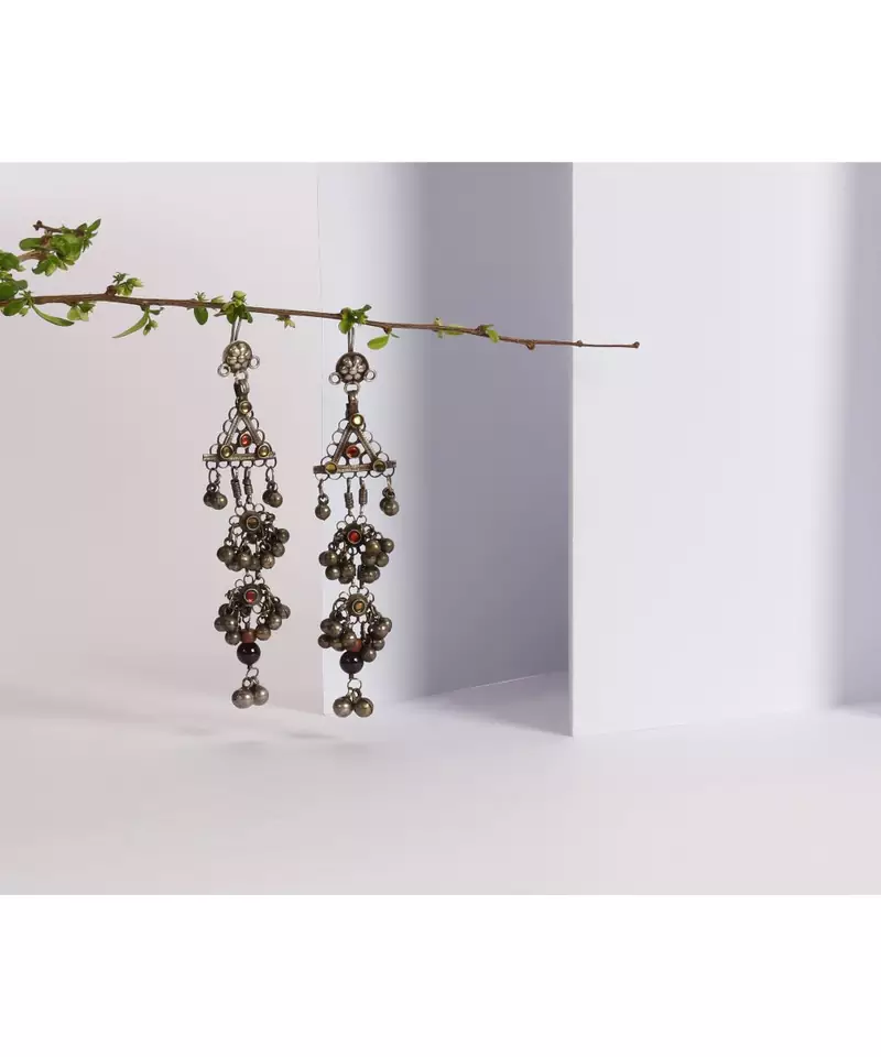 Sangeeta Boochra Silver Earrings