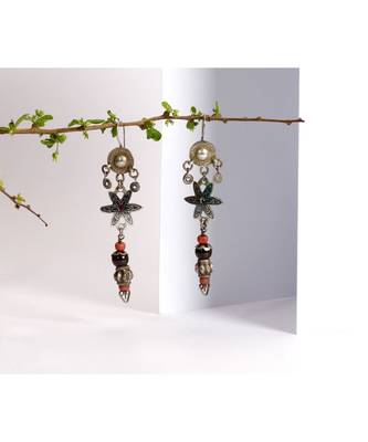 Sangeeta Boochra Silver Earrings 1
