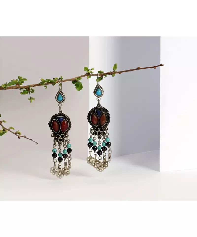 Sangeeta Boochra Silver Earrings