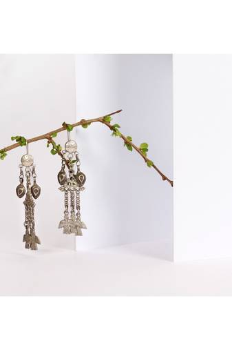 Sangeeta Boochra Silver Earrings