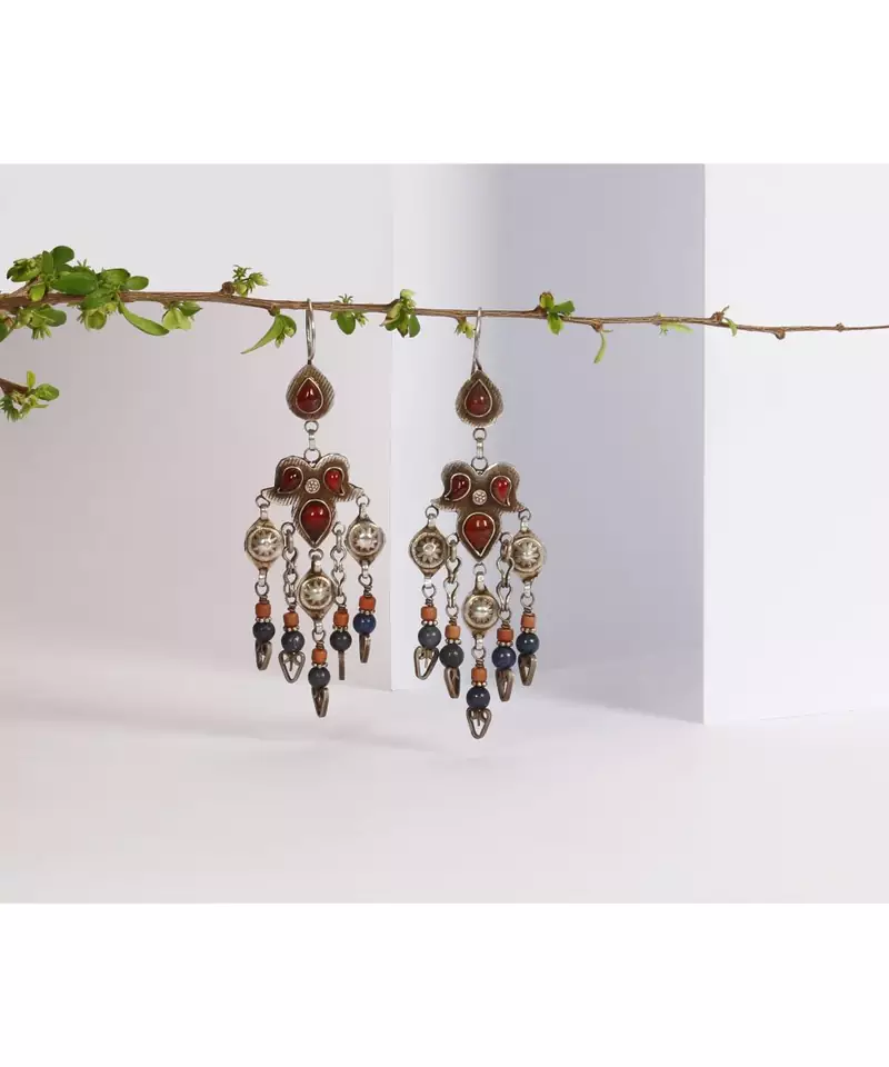 Sangeeta Boochra Silver Earrings