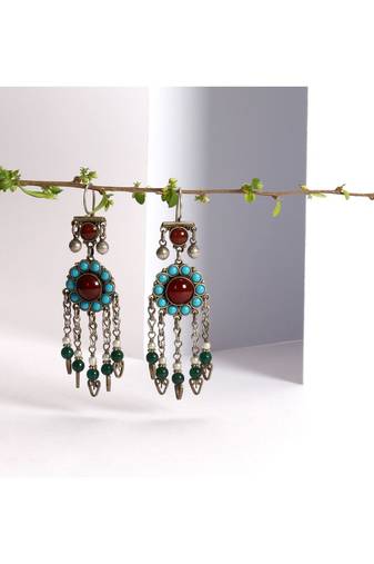Sangeeta Boochra Silver Earrings