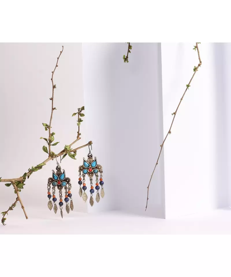 Sangeeta Boochra Silver Earrings