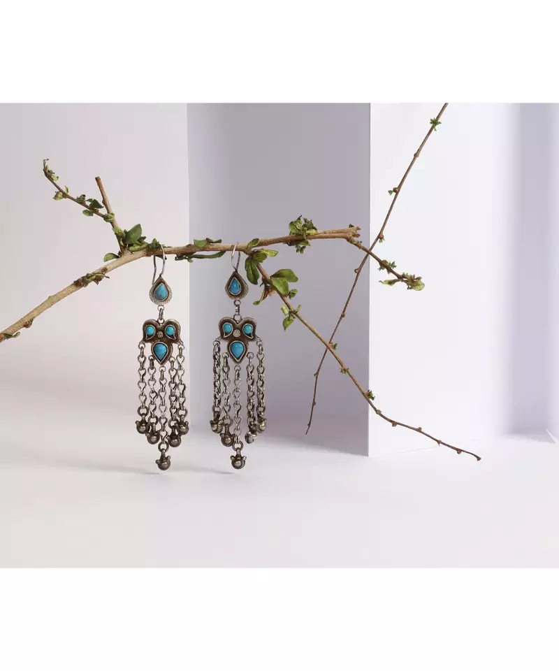 Sangeeta Boochra Silver Earrings