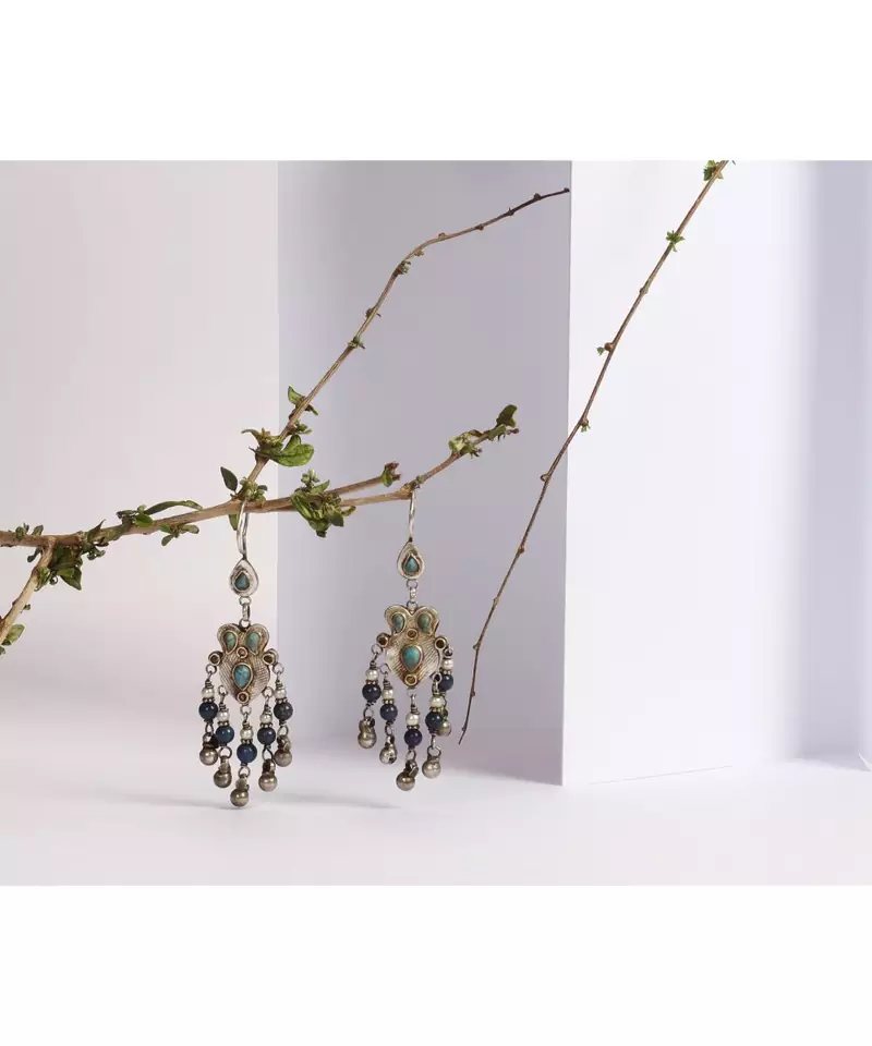 Sangeeta Boochra Silver Earrings