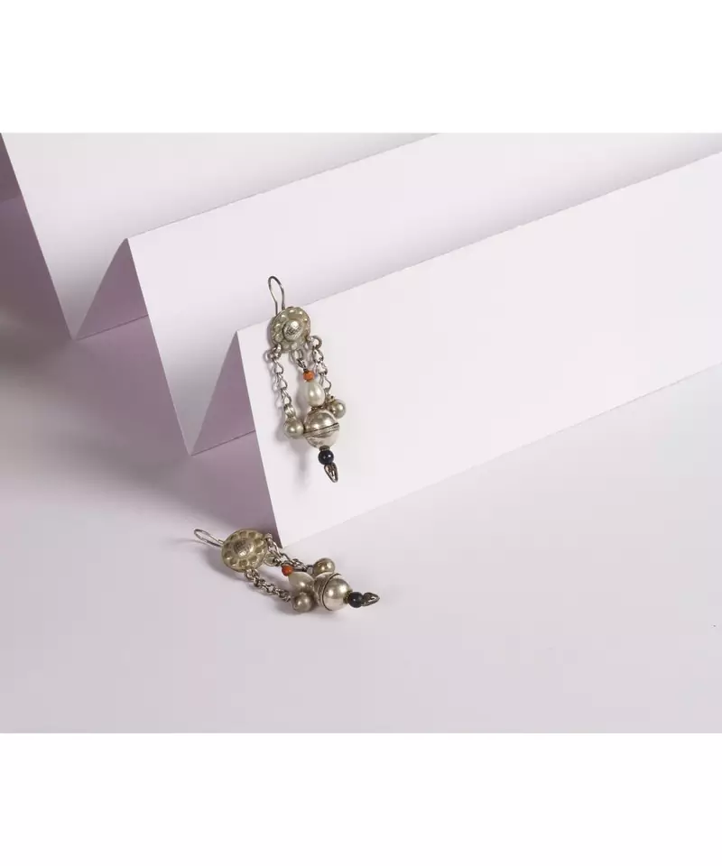 Sangeeta Boochra Silver Earrings