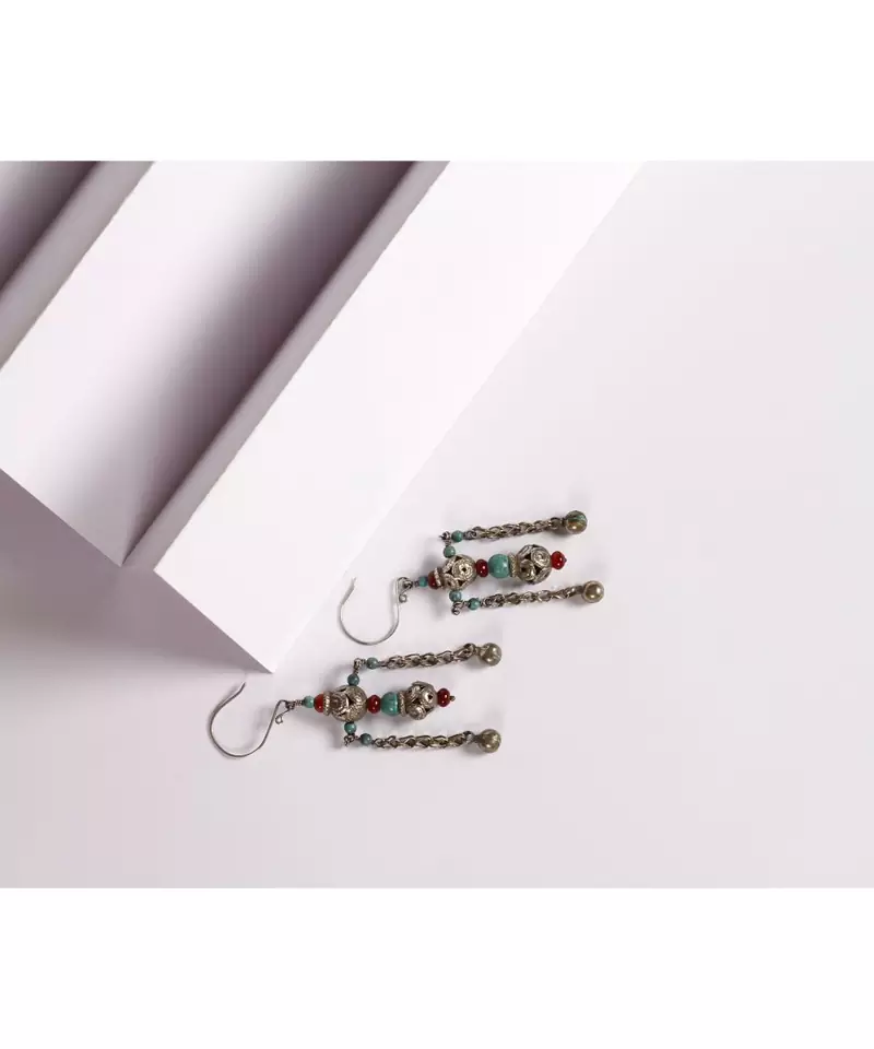 Sangeeta Boochra Silver Earrings