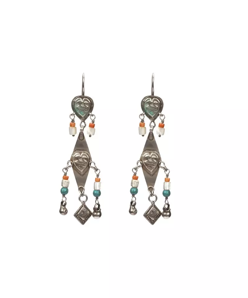 Sangeeta Boochra Silver Earrings