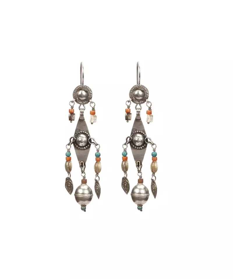 Sangeeta Boochra Silver Earrings