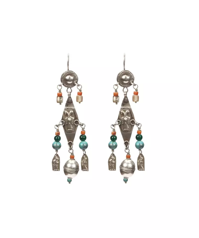 Sangeeta Boochra Silver Earrings