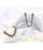 Sangeeta Boochra Silver Anklet