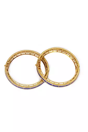 Sangeeta Boochra Silver Bangles